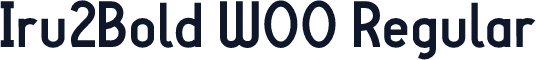 Iru2Bold W00 Regular