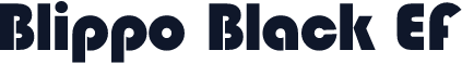 Blippo Black EF