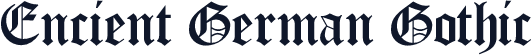 Encient German Gothic