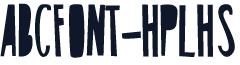 ABCFONT-HPLHS
