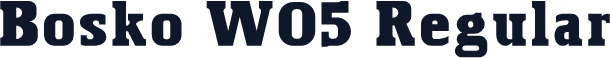Bosko W05 Regular
