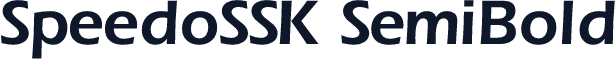 SpeedoSSK SemiBold