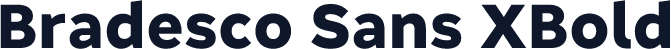 Bradesco Sans XBold