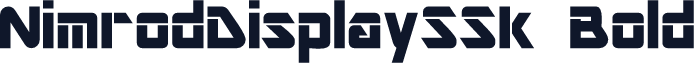 NimrodDisplaySSk Bold