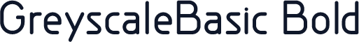 GreyscaleBasic Bold
