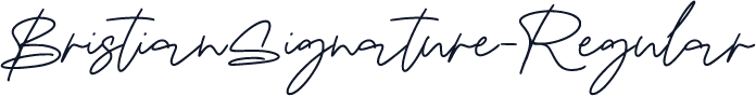 BristianSignature-Regular
