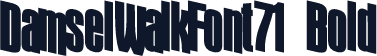 DamselWalkFont71 Bold