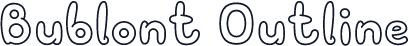 Bublont Outline