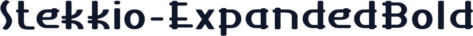 Stekkio-ExpandedBold
