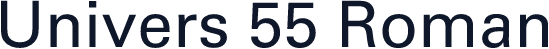 Univers 55 Roman
