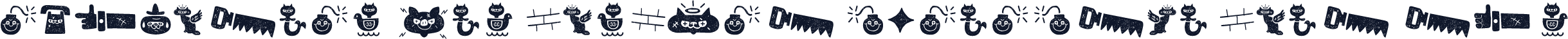 Alquitran Pro Dingbat Character Dirt Two