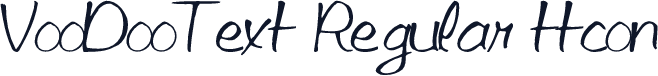 VooDooText Regular ttcon