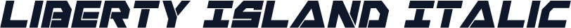 Liberty Island Italic