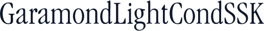 GaramondLightCondSSK