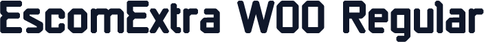 EscomExtra W00 Regular