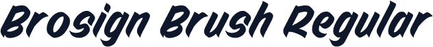 Brosign Brush Regular