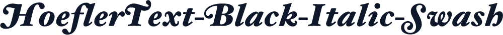 HoeflerText-Black-Italic-Swash