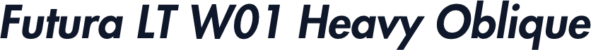 Futura LT W01 Heavy Oblique