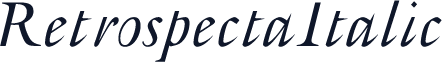 RetrospectaItalic
