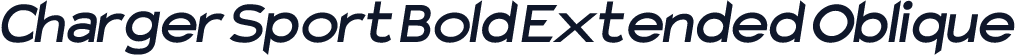 Charger Sport Bold Extended Oblique