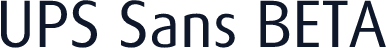 UPS Sans BETA