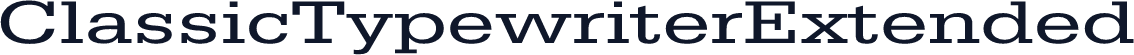 ClassicTypewriterExtended
