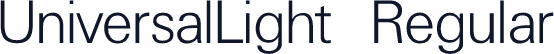 UniversalLight Regular