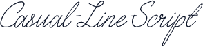 Casual-Line-Script