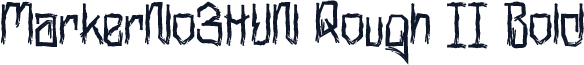 MarkerNo3HUN Rough II Bold