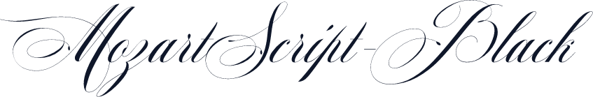 MozartScript-Black