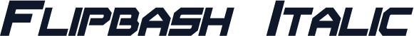 Flipbash Italic