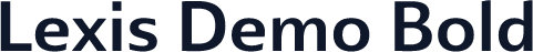 Lexis Demo Bold
