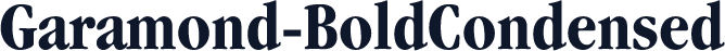 Garamond-BoldCondensed