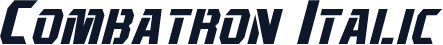 Combatron Italic