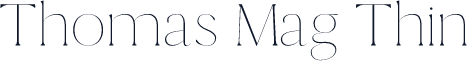 Thomas Mag Thin