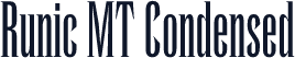 Runic MT Condensed