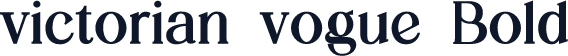 victorian vogue Bold