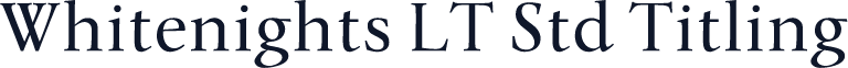 Whitenights LT Std Titling