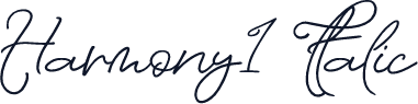 Harmony1 Italic