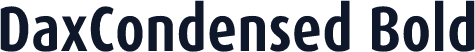 DaxCondensed Bold