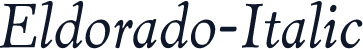 Eldorado-Italic