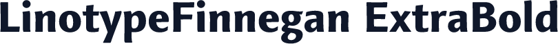 LinotypeFinnegan ExtraBold