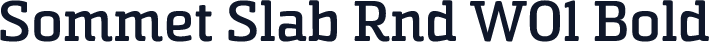 Sommet Slab Rnd W01 Bold