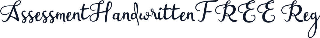 AssessmentHandwrittenFREE-Reg