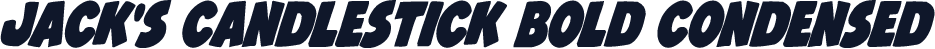 Jack's Candlestick Bold Condensed