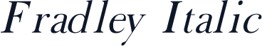 Fradley Italic