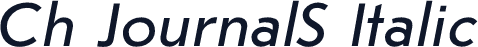 Ch JournalS Italic