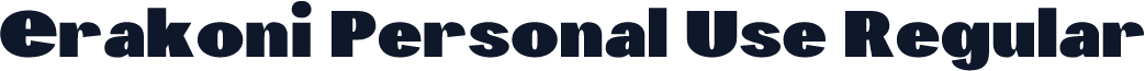 Erakoni Personal Use Regular