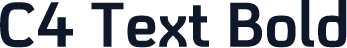 C4 Text Bold