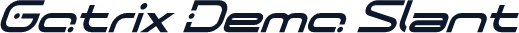 Gotrix Demo Slant